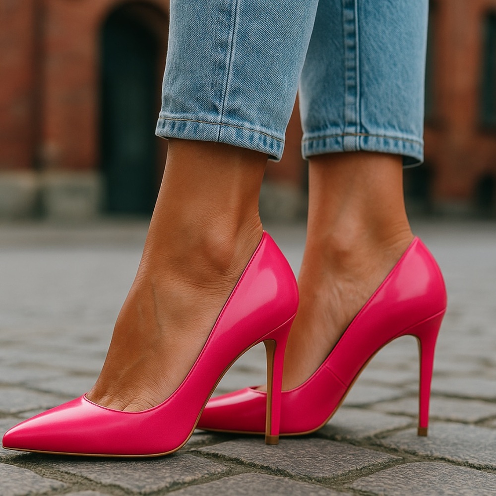Riverberry Elegant Pink Stilettos